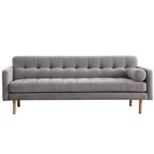 Gray living room sofa